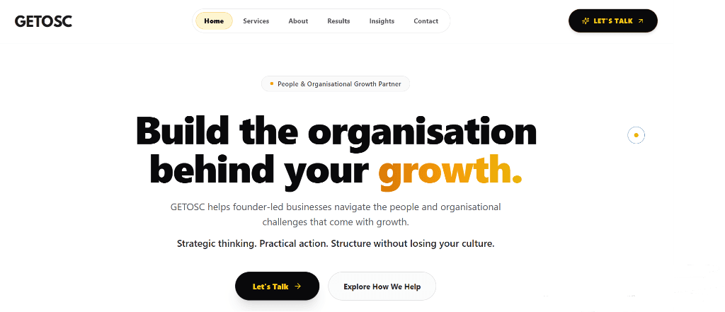 GetOSC webpage preview